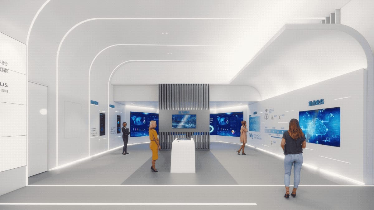 智能汽車公司科技展廳設(shè)計(jì)