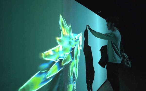 墻面智能互動投影展覽系統